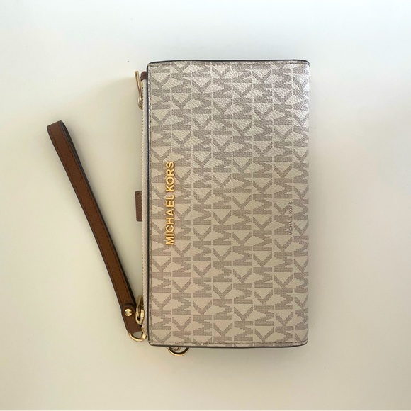 Michael Kors Jet set double zip wallet - Picture 4 of 16